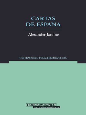 cover image of Cartas de España
